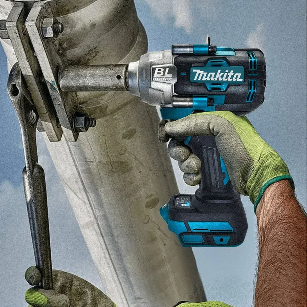 Makita 18V Brushless DTW1000 Torque Electric Air Cannon Tire Repair Removal Wrench Power Tool Applicable Makita Battery Home DIY image 2