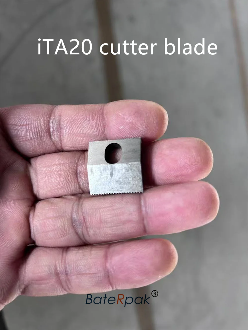 BateRpak Cutter Blade for İTA20 Portable Electric Strapping Machine Spare Part,Made in China,1pcs pric