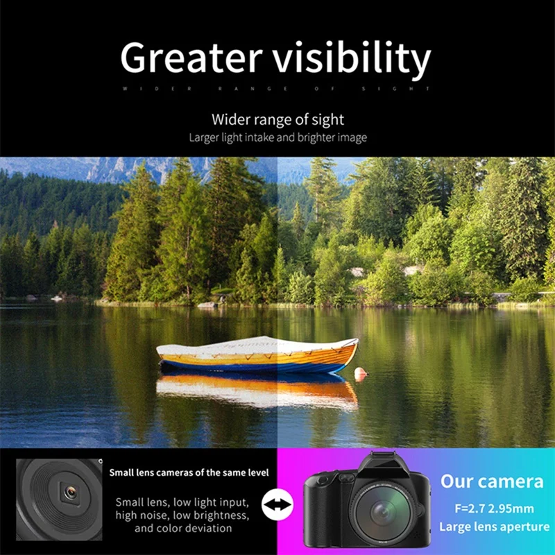 【スーパーディール】プロフェッショナルデジタルカメラ HD 4K カメラ デジタル WIFI カメラ 16X ズームナイトビジョンカメラ マイク付き
