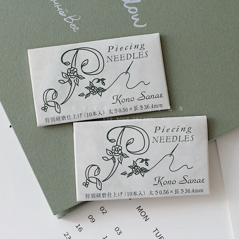 

Импортировано из Японии, игла для ручного шитья Kono Sanae, обжимная игла (10 шт.)