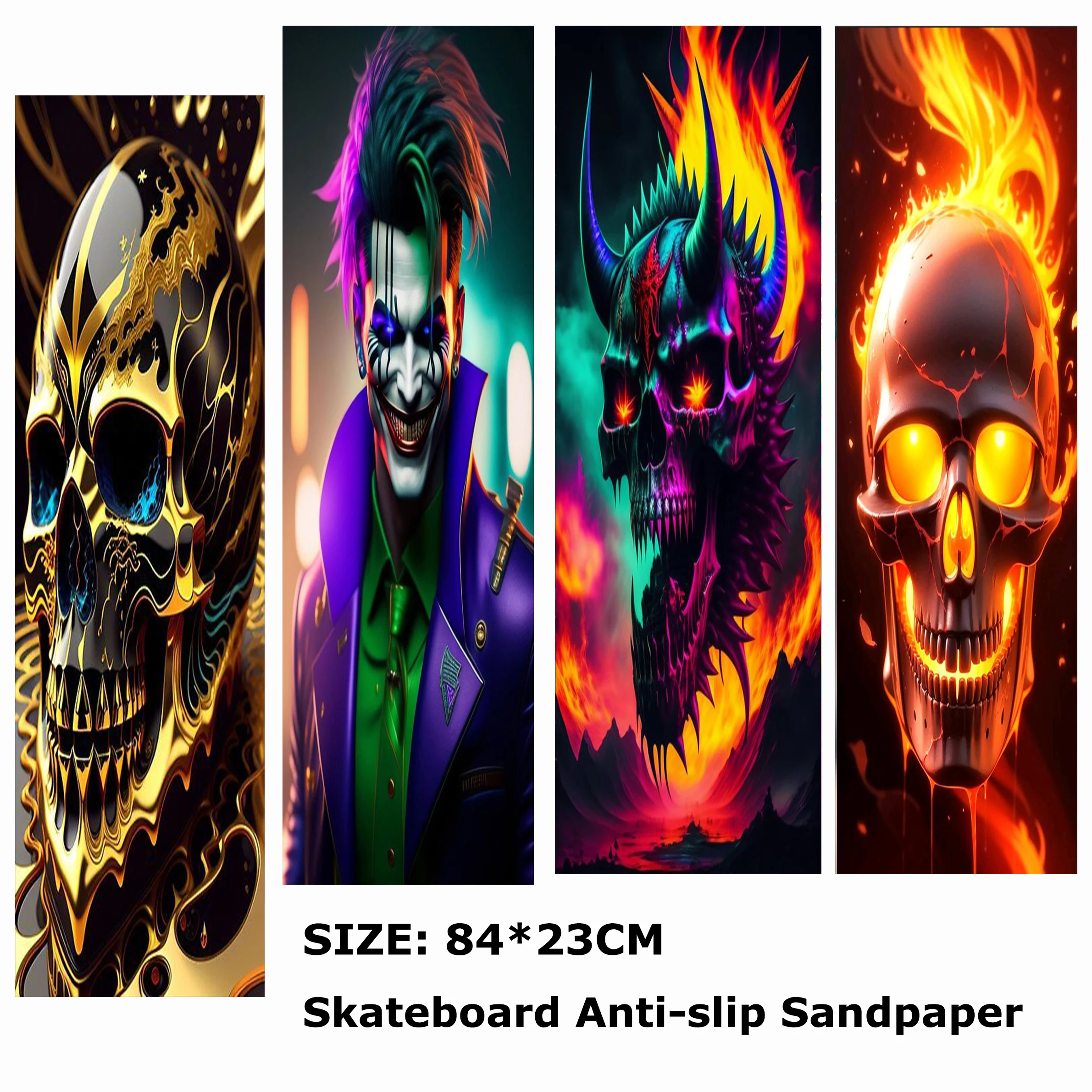 

Custom electric scooter anti-slip sticker sandpaper skateboard anti-slip tape sheet 84*23cm