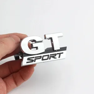 3D ABT GT LOGO LOGO Huy hiệu GRILH BADGE, OMPLY OBLY FOR VOLKSWAGEN, VW POLO, GOLF 5, MK5, PASSAT B5, OURAN, BORA PHỤ KIỆN 6 Golf Sales Golf chính - №6