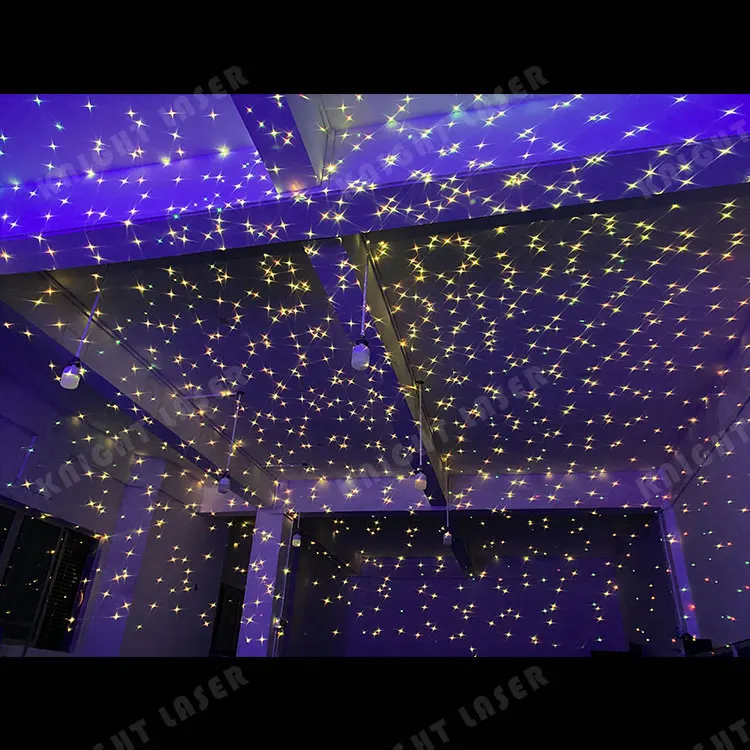 Outdoor Indoor 2W 3W Full Colorful Firefly RGB Starry Sky Star Waterproof Garden Park Ip65 Mini Laser Lights Show Projectors