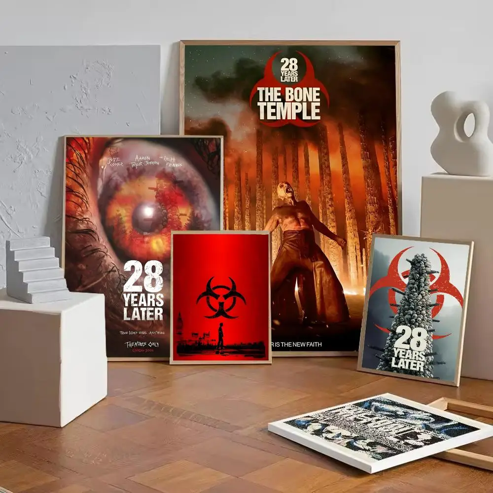 Movie 28 Years Later Poster Wall Art Painting For Home Room Decoration Bedroom Wall Decor Waterproof Posters