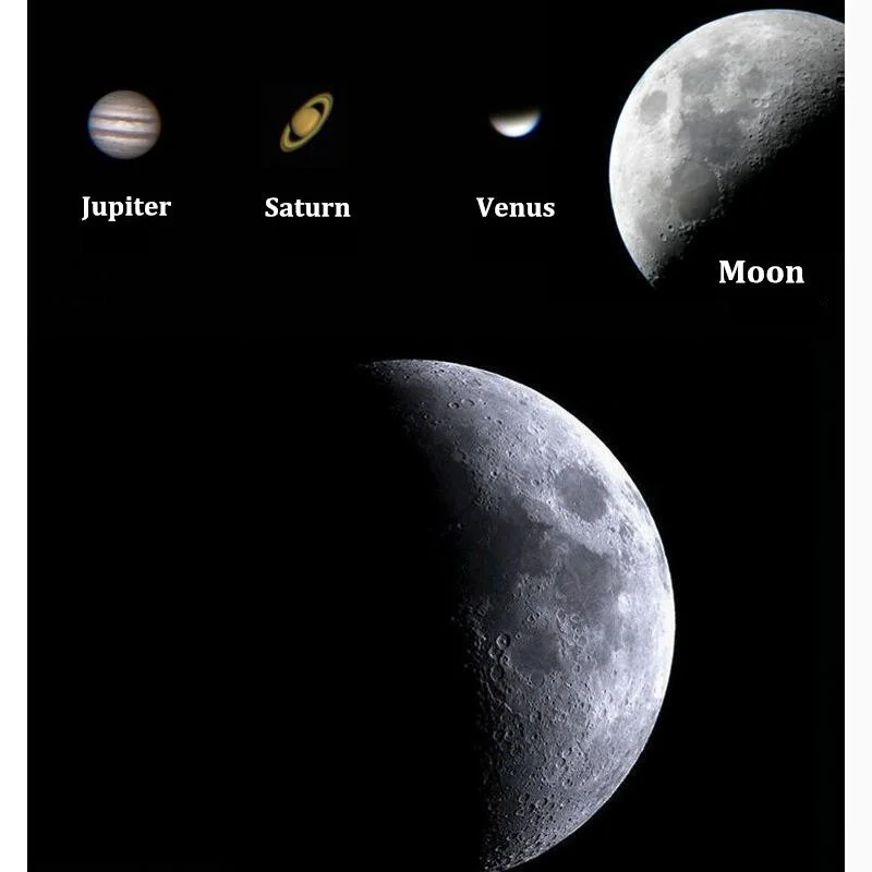 F70076 Large Aperture 350 Times HD Zooming Reflective Professional Astronomical Telescope For Space Heavenly Body Observation