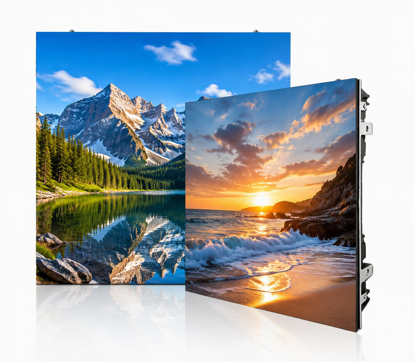 P4.4-P10 Smart Control Waterproof LED Screen 960*960mm Outdoor Rental Video Wall Panel