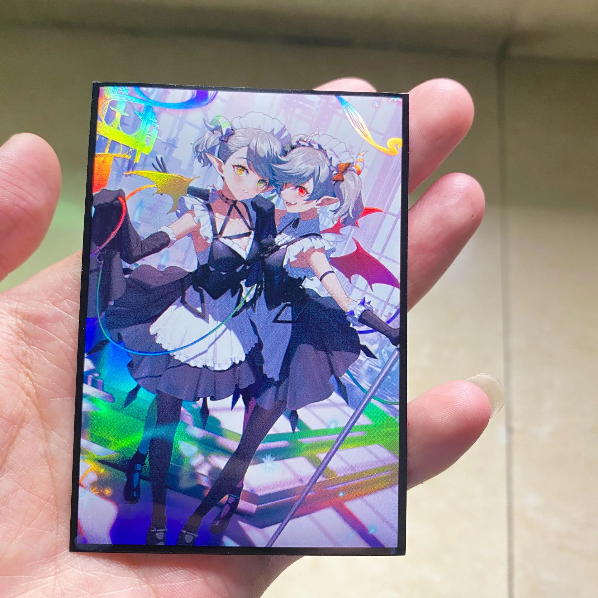 50 PCS/Pack Yugioh Card Sleeves Labyrinth Figures Yu-Gi-Oh! TCG OCG Trading  Cards Laser Flash Shine Protector Case Cover - AliExpress 26