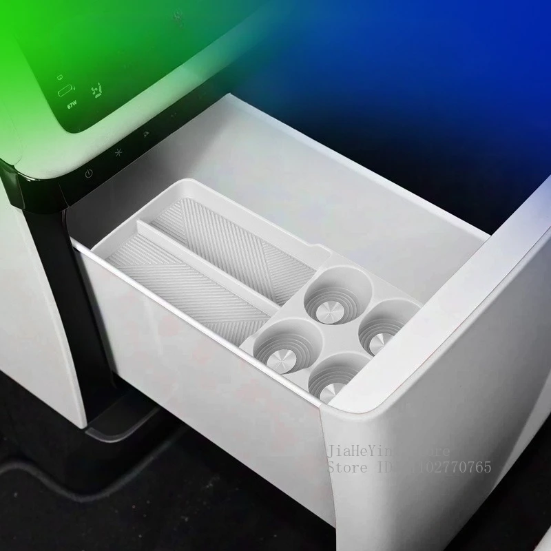 

Для идеального I8, задняя накладка на холодильник, слот для холодильника, автомобильный держатель для чашки, фиксирующая сетка, нескользящая силиконовая защитная накладка