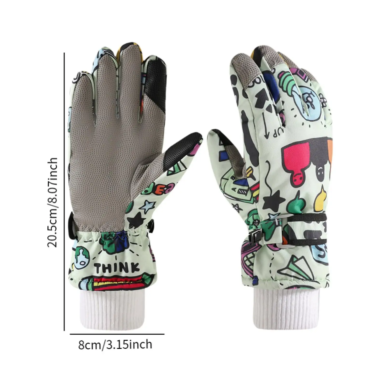 قفازات الدراجات النارية الرجال قفازات ركوب الخيل في الهواء الطلق المضادة للانزلاق النخيل يندبروف شاشة تعمل باللمس القفازات الدافئة للمشي التزلج ركوب الدراجات ركوب الدراجات #6