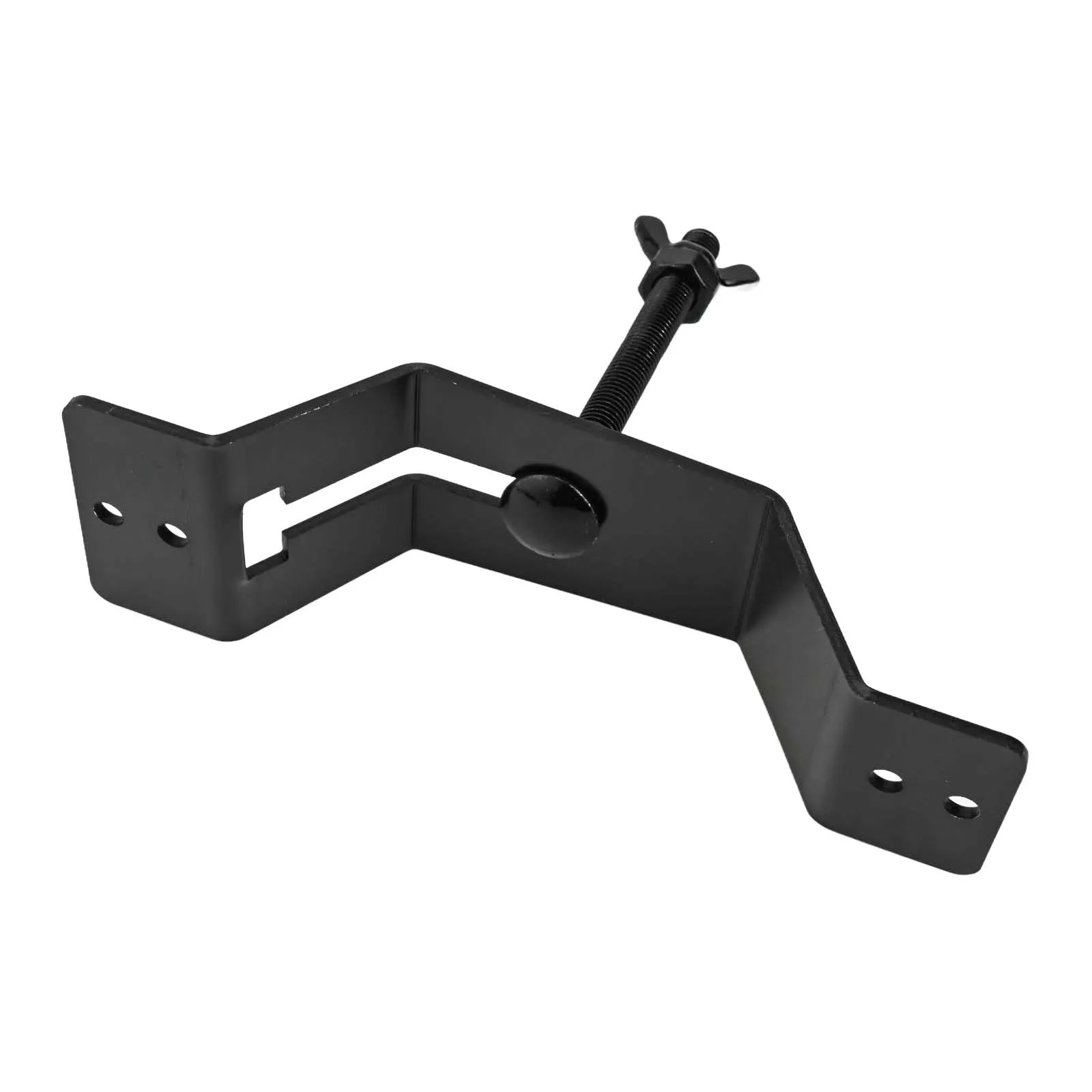 

Стойка для запасного колеса для управления гаражными шинами, как показано фотографировать. Быстрая установка. Безопасный фиксирующий механизм. Широкая монтажная пластина.