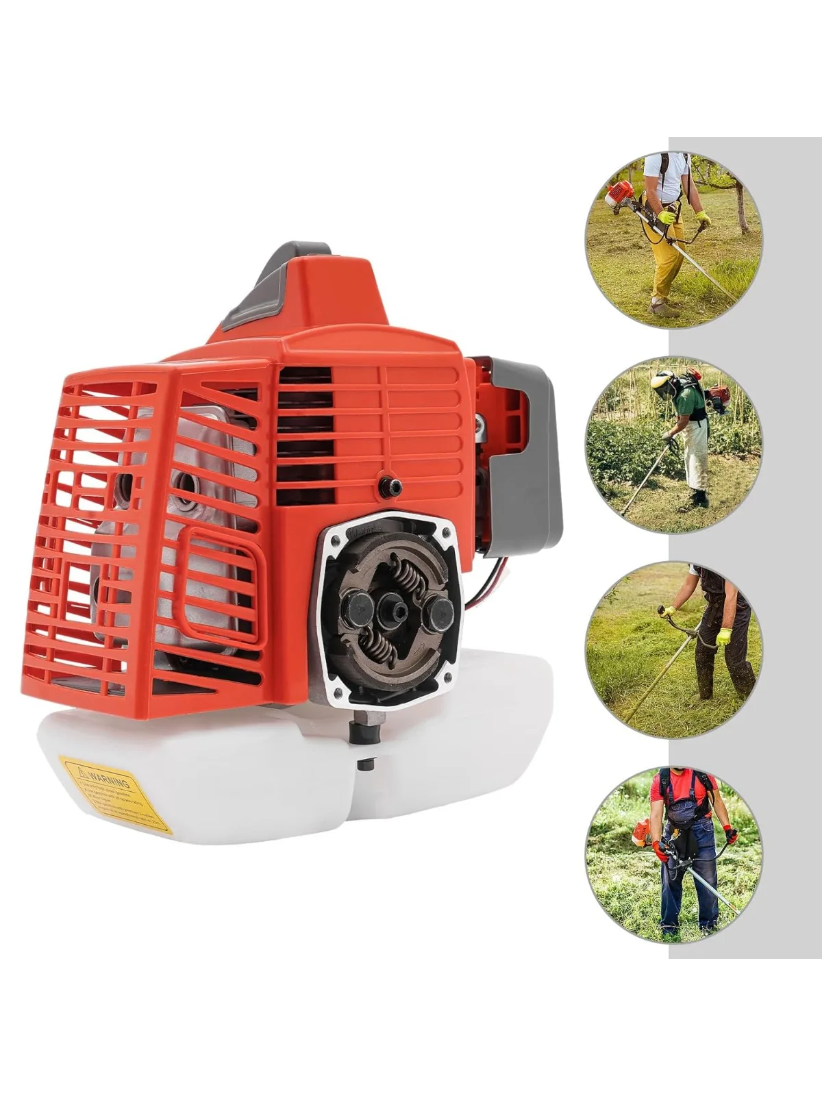 

2-Stroke 63.3CC Portable Gasoline Engine Motor Single-Cylinder Air-Cooled System Lawn Mowers Agricultural Industria Equipment