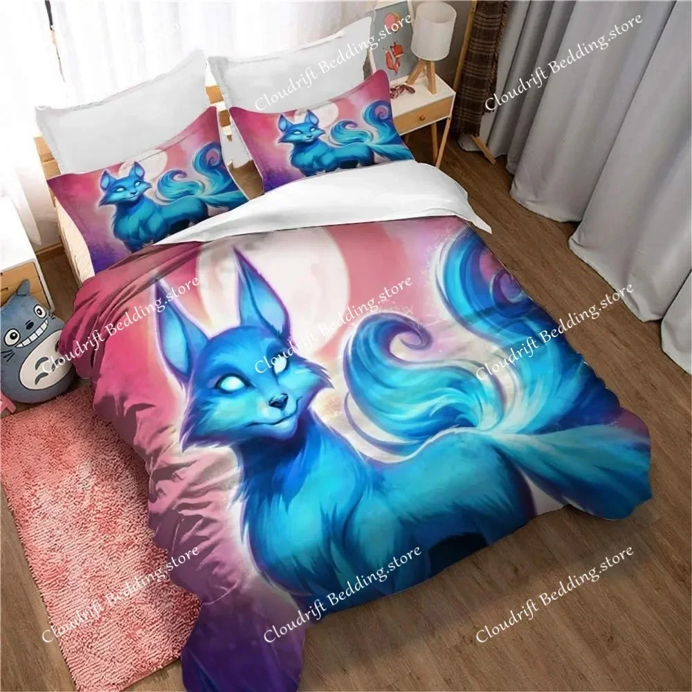 

Game Hearthstone Heroes of Warcraft Duvet Cover 3D Exquisite Print Bedding Set Comforter Bed Youth Home Decor Girls Boys Gift026