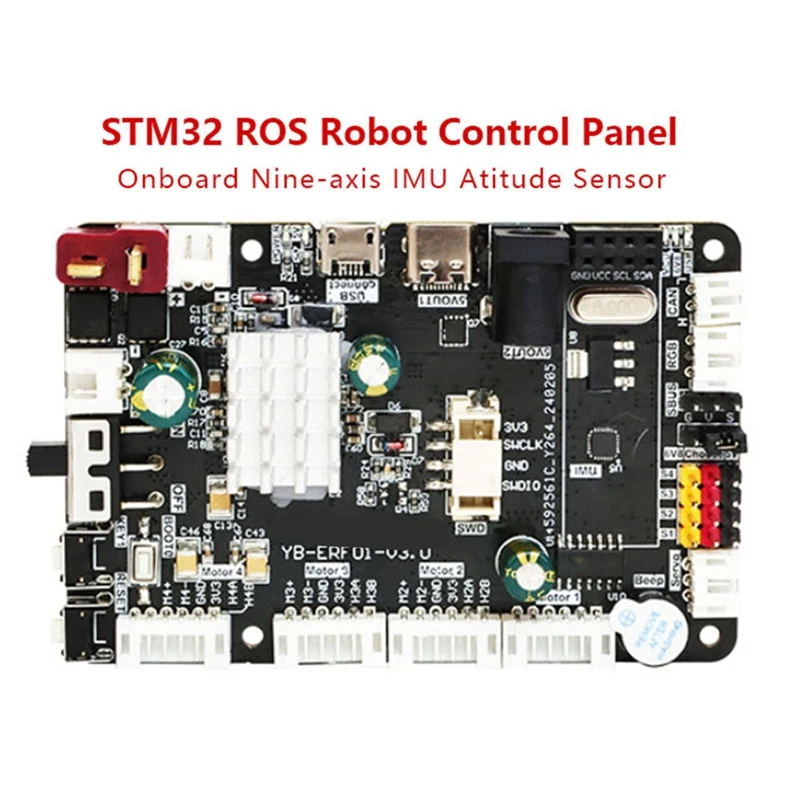 Ros Ros2 Robot Control Board With Stm32f103rct6 Imu For Raspberry Pi Jetson Robotics