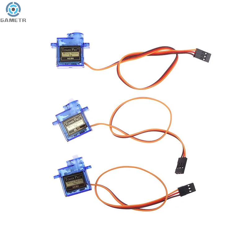 1/3 unidades RC carro robô braço Arduino starter projeto DIY SG90 9G micro servo motor 180 ° /360 °   Servo Digital 5V