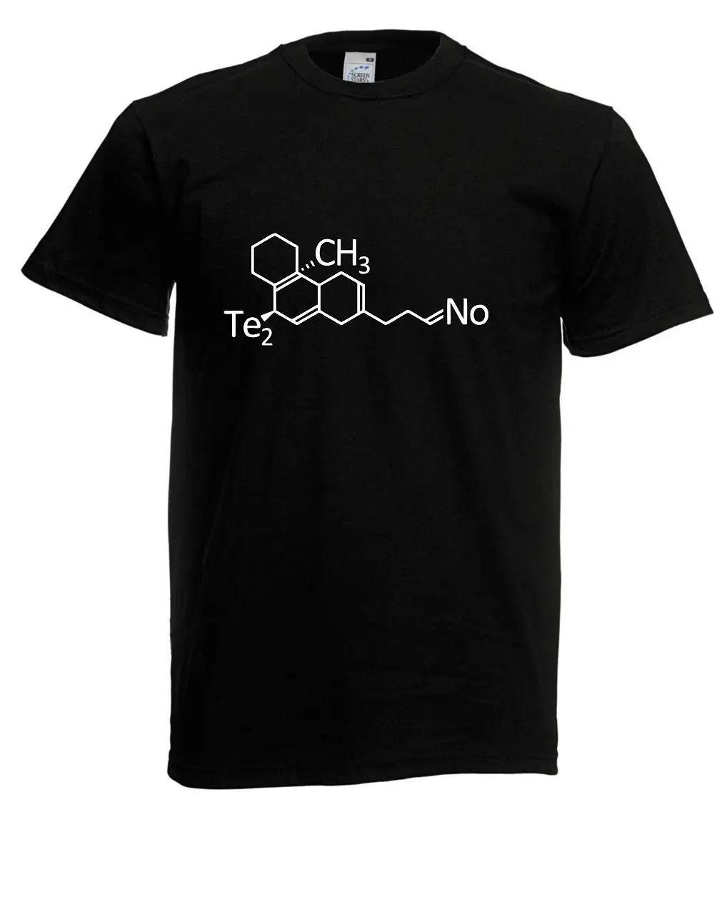 T Shirt Techno Molecule