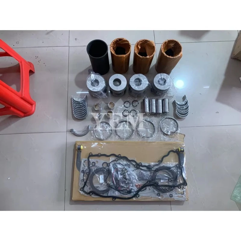 4HE1 Reconstruction Kit with Isuzu Piston Ring Bushing Cylinder Gasket Piston Bearings Fast Delivery