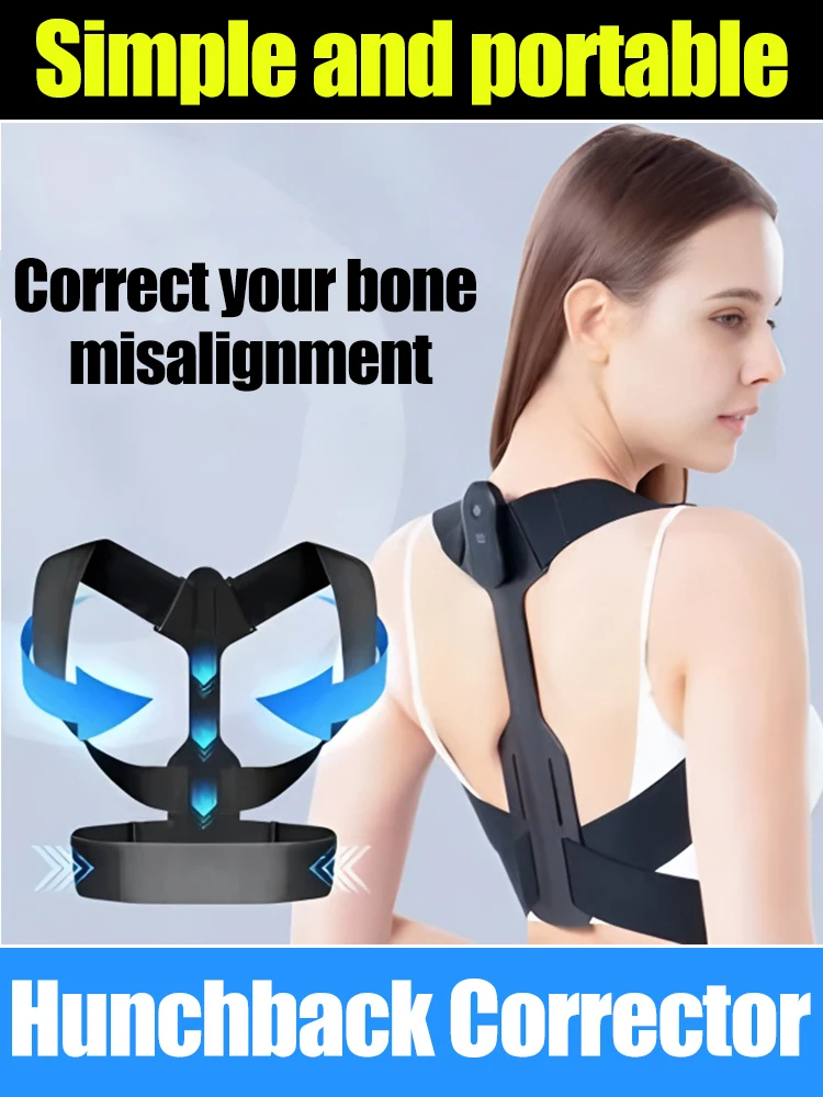 

Comfortable Back Brace for Gentle Posture Improvement