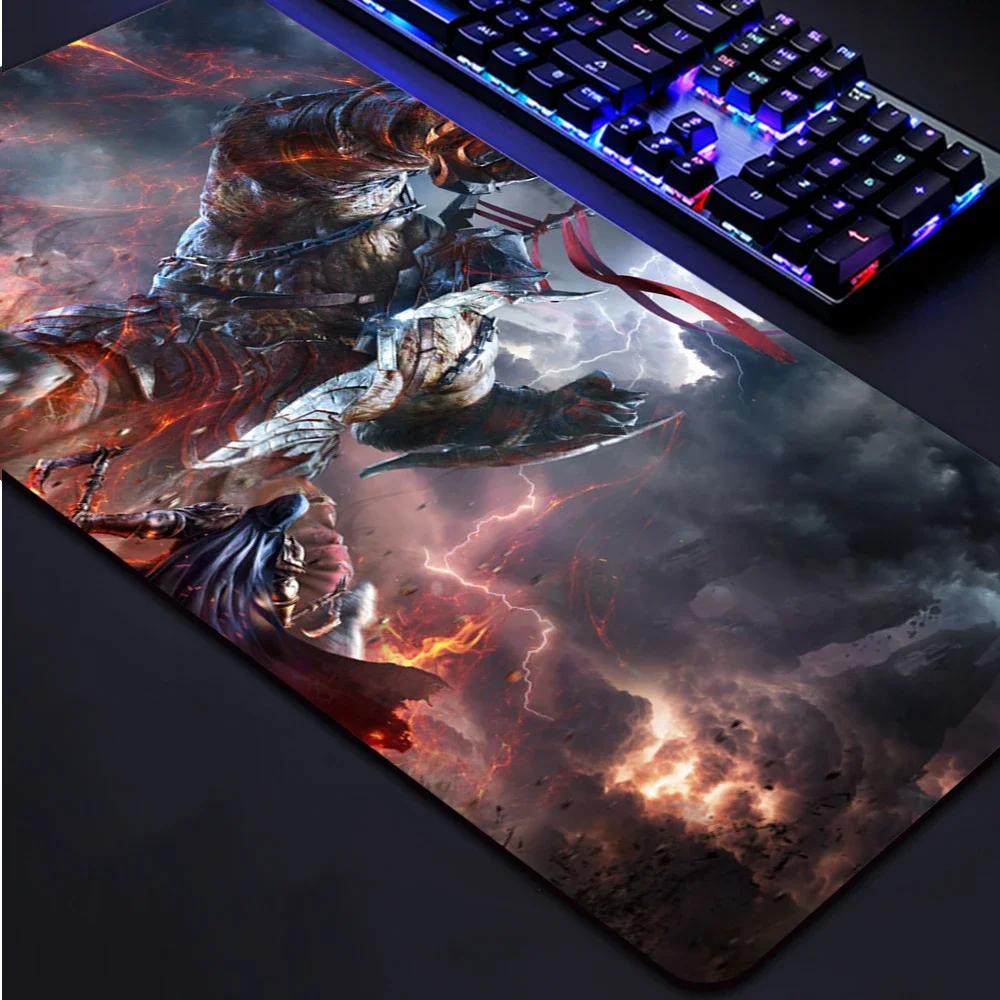 Large Gaming Mousepad Lords of the Fallen Mouse Pad Compute Mouse Mat Gamer Stitching Desk Mat For PC Keyboard Mat Table Carpet