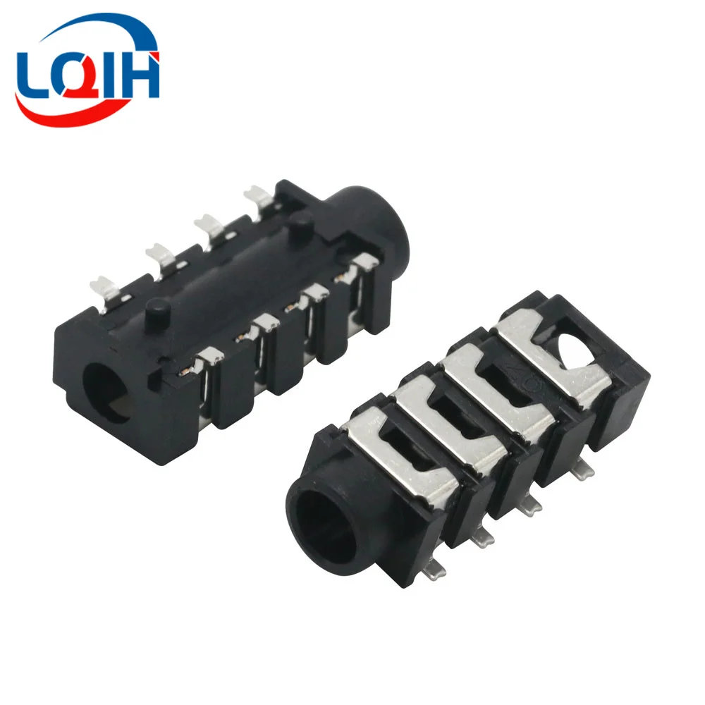 

10PCS 3.5mm Female Audio Connector 8 Pin SMD SMT Headphone Jack Socket PJ-313E Audio Interface Audio Jack