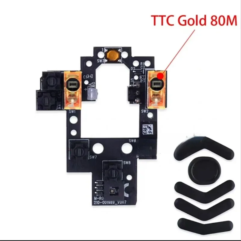 Suitable for Logitech G604 Mouse Original Replacement of Micro Board Kaihua Heimanba Micro Repair and Replacement of Parts