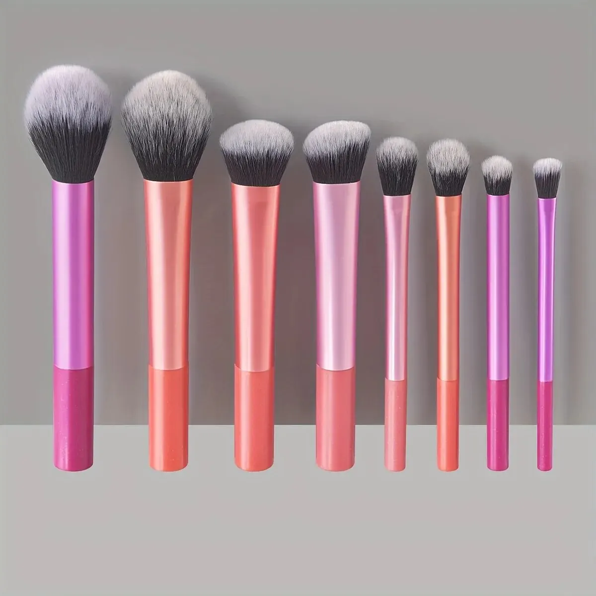 8Pcs Candy Color Professional Makeup Brush Set Soft Fluffy Foundation Blush Eyeshadow Blending Kit Women Beauty Makeup Tools