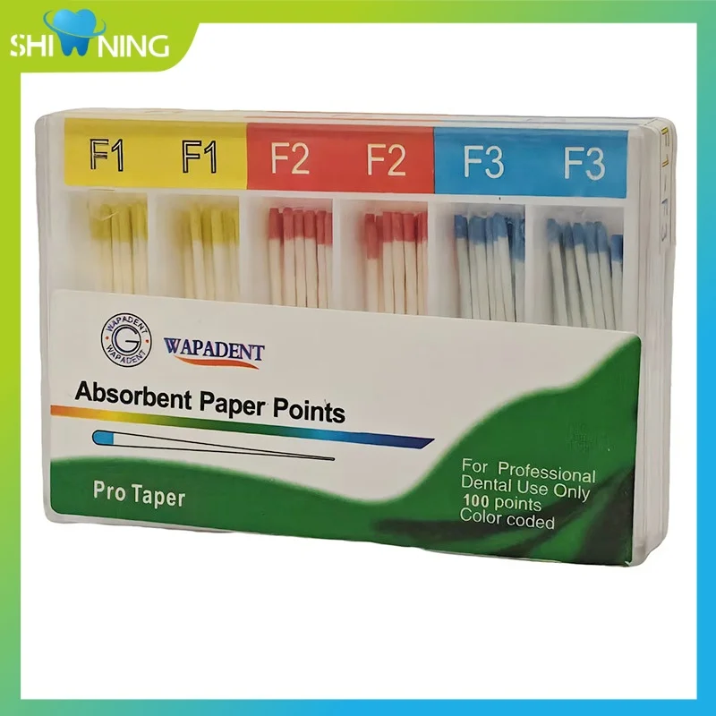 

10Box Dental Absorbent Paper Points 02/04/06 Taper Cone Poles Fiber Cotton Paper Tip Root Canal Endodontics Gutta hanger