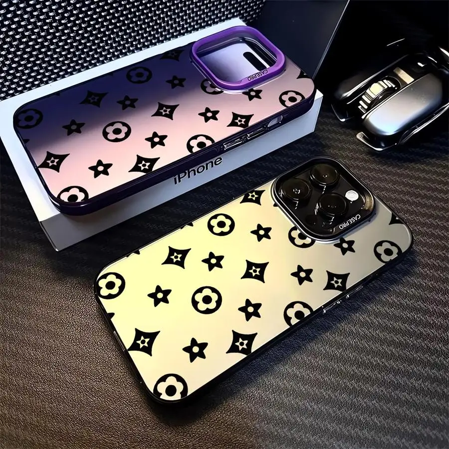 Luxury Logo Phone Case for Apple iPhone 16 11 13 Pro 11 15 12 14 ProMax 15 14 16 12 Plus Hard PC Cover