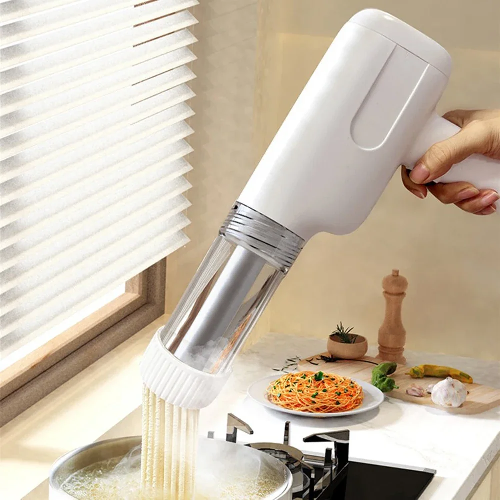 Handheld Noodle Smart Dough Sheeter USB Charging with Mold Rolling Snack Kitchen Home All-in-one