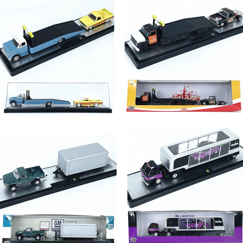 1:64 Scale M2 Machines C60 L600 Plymouth Alloy Diecast Model Car Simulation Collection Ornaments Child Birthday Gift Toy