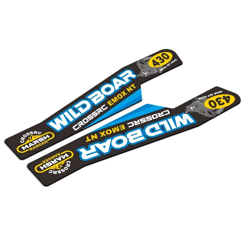 CROSSRC EMOX NT 1/8 RC Crawler Side Rails CS-97401746 68903, Replacement Side Panels for Wild Boar Mud Rally Crawler