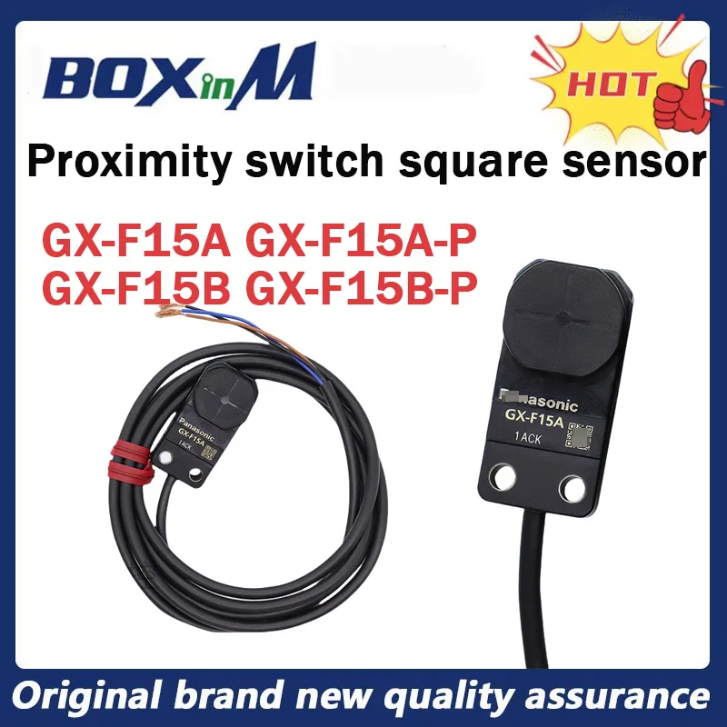 

New original GX-F15A GX-F15A-P GX-F15B GX-F15B-P Proximity switch square sensor