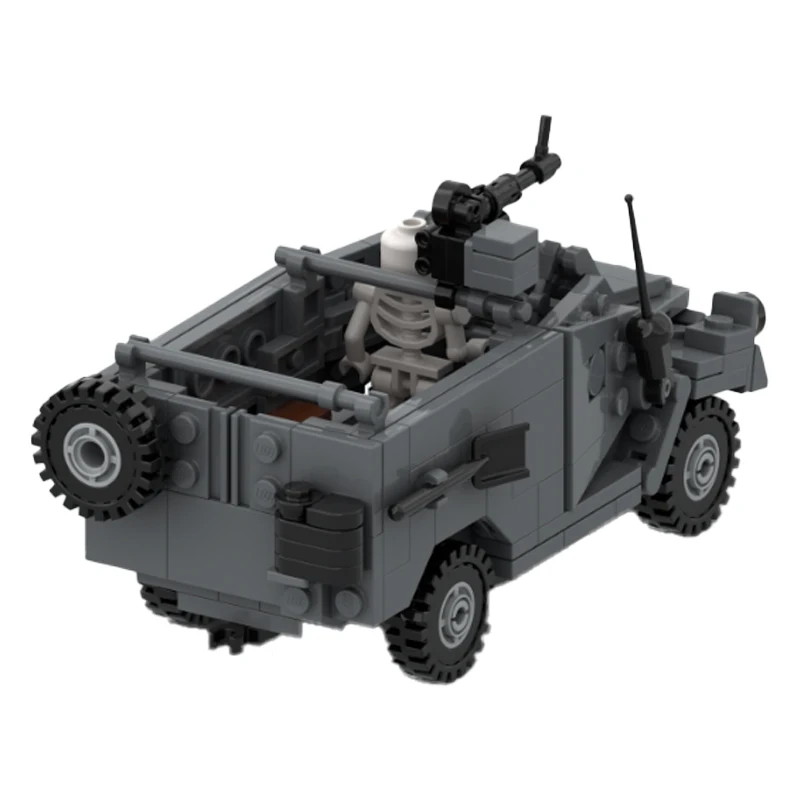 Military Vehicles Series BTR-40 Car MOC Building Block DIY Model Collection Experts Puzzle Education Brick Toys Birthday Gifts