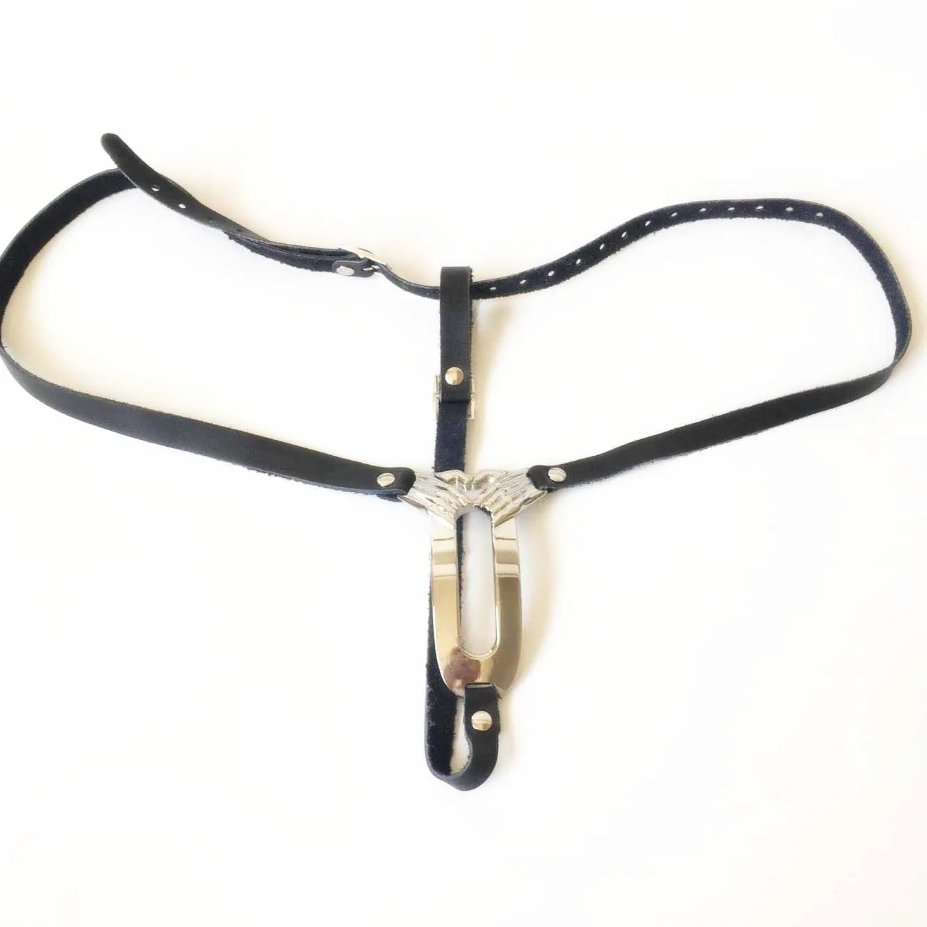 HotX PU Leather Invisible chastity belt BDSM Bondage Restraints Strap Anti Derailment Chastity Belt Adult Sex Toys Woman