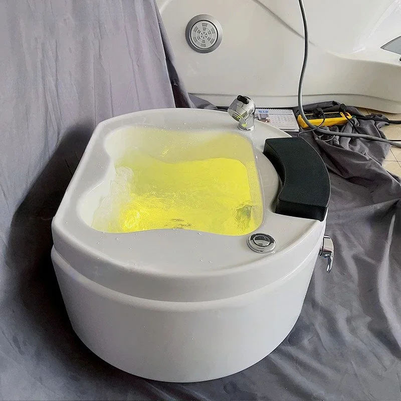 High-quality electric pedicure basin Tubeless portable pedicure basin with drain pipe