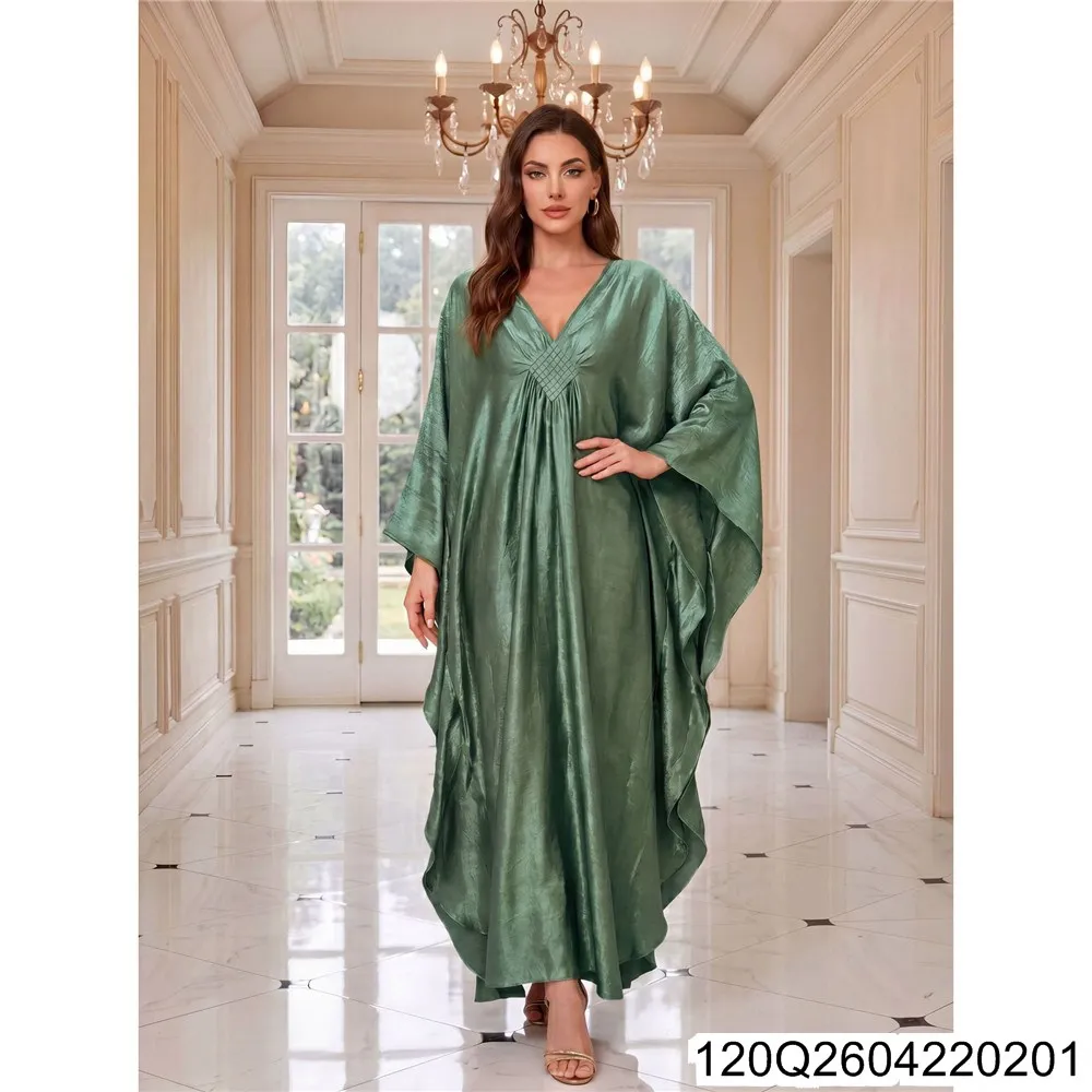 

2026 New Arge-sized Beach Blouse and Long Skirt Woven on The Chest 120Q26042202
