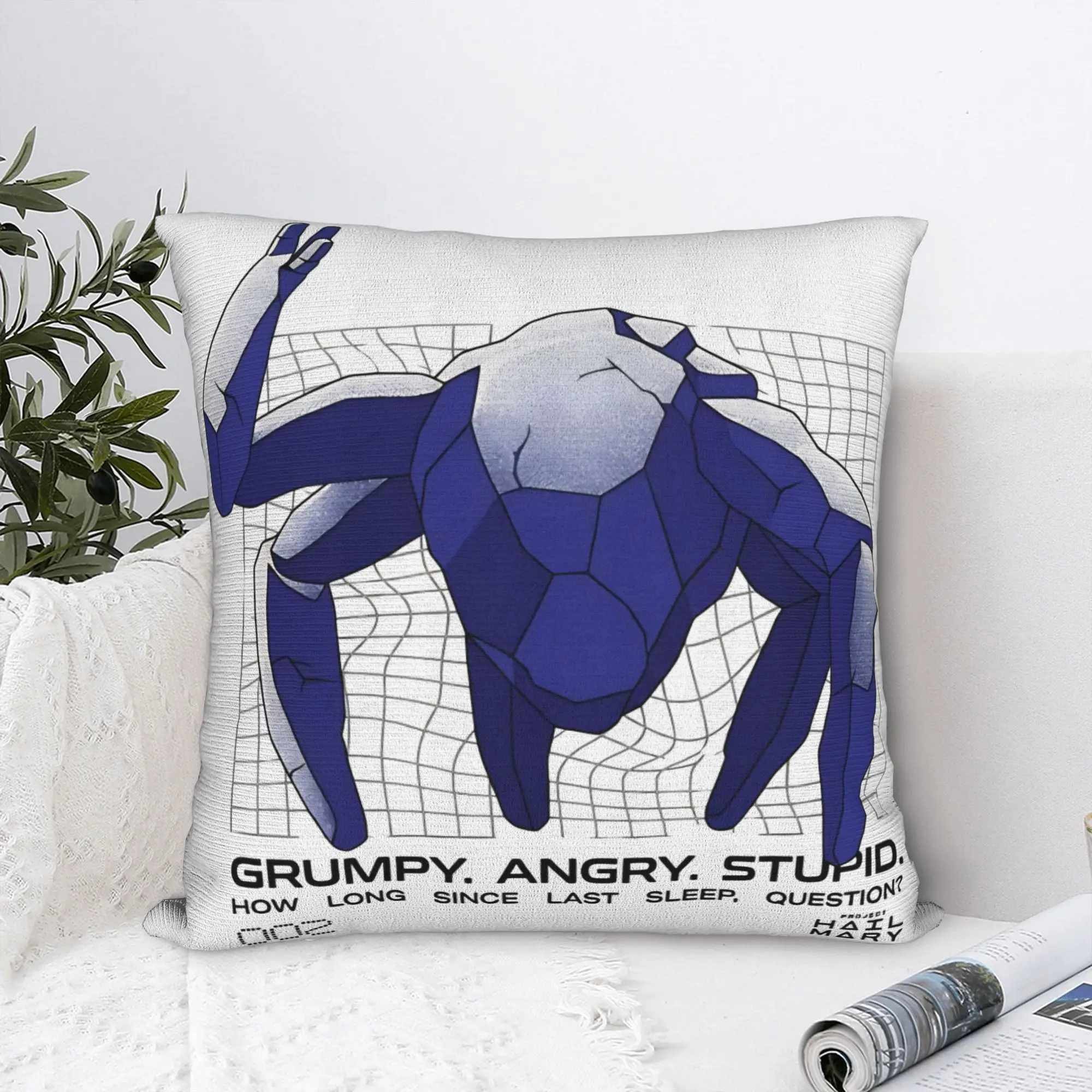 Project Hail Mary Save The World Sci-Fi Rocky Amaze Pillow Case Funny Pillow Cover Comfy Pillowcases For Sofa Car Home Decor