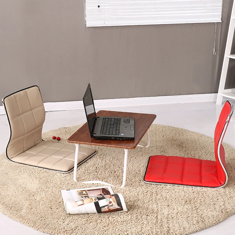 편안한 침대 의자 등받이 다리 없는 의자, 일본 및 한국 다다미, 침실 의자, 학생 기숙사 의자 