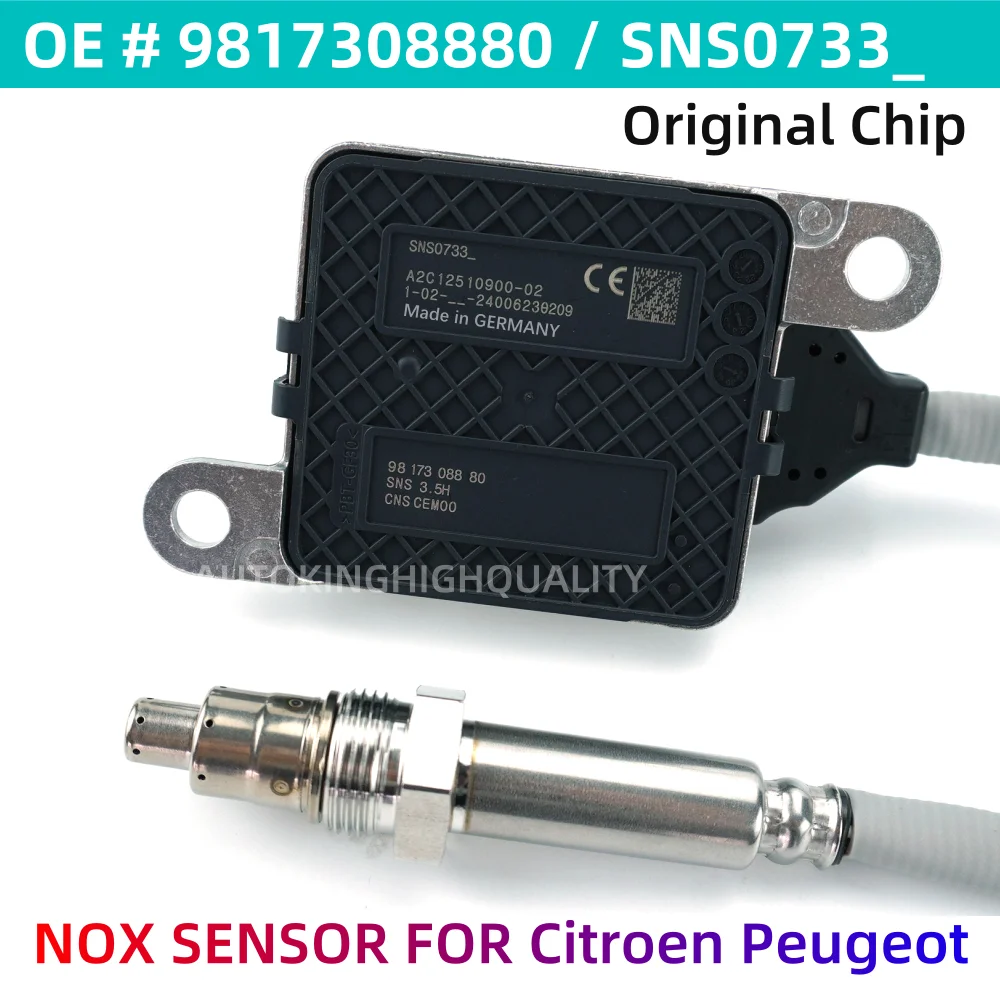 

9817308880 SNS0733 Nitrogen Oxygen Sensor NOX Sensor For CITROEN C4 OPEL PEUGEOT 3008 VAUXHALL 09-21 9817308880