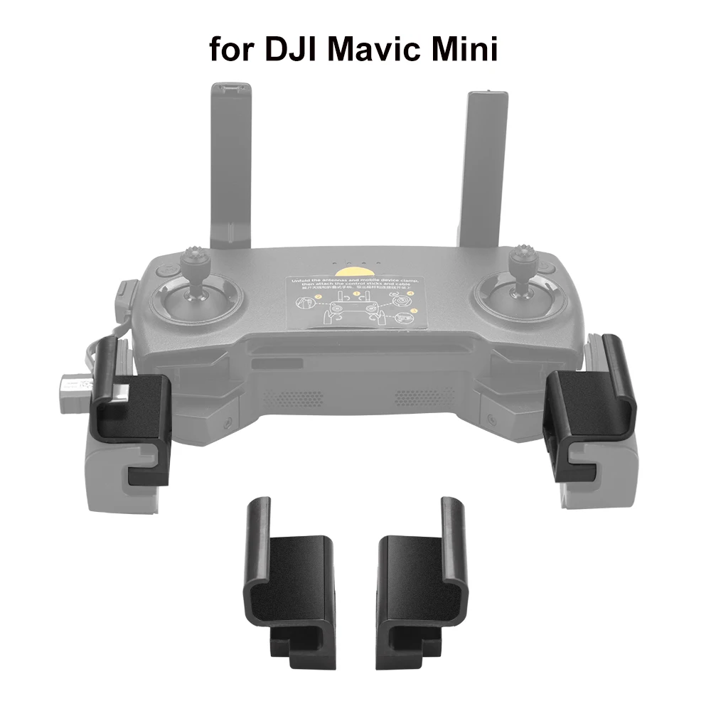 Remote Control Holder Extended Clip for DJI Mavic Mini Pro Mavic 2 Air Spark Easy Install Bracket Stable Phone Stent Holder