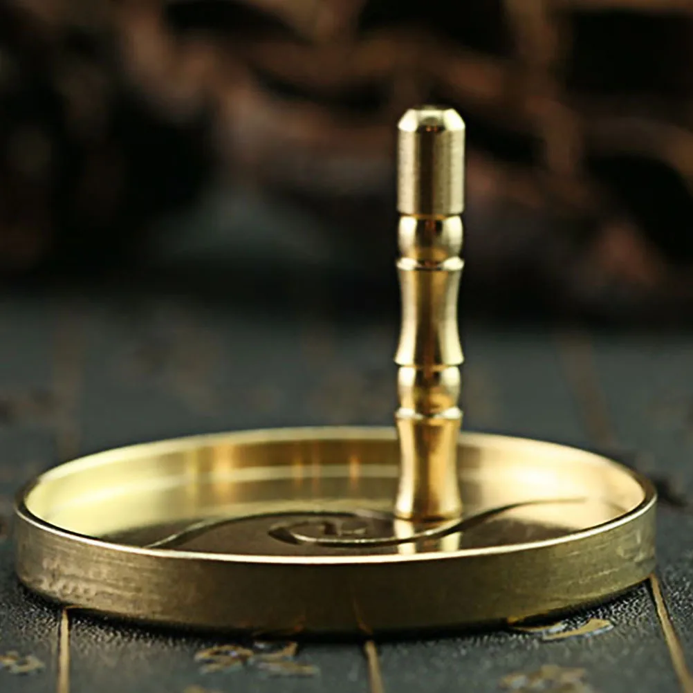 

1Pcs Fine Copper Incense Ash Printing Mold Pressing Tool for Home Meditation Yoga Room Household Incense Seal