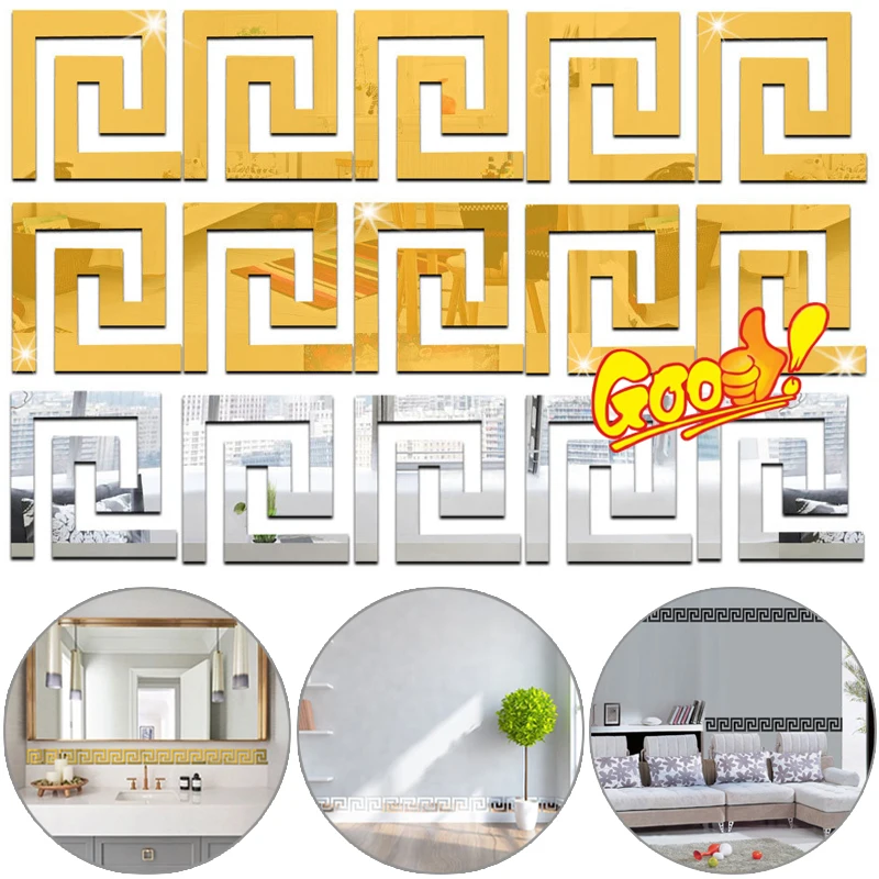 

10 шт. 3D художественная зеркальная поверхность, настенная наклейка, акриловая потолочная наклейка, сделай сам, украшения, наклейки в виде самолета, украшения для гостиной, домашнего офиса