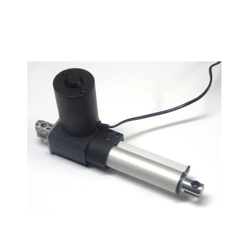 Permanent Magnet Motor Drive Linear Actuator DC 24V 6000N Load 100mm Stroke With Bulit-in Limit Switch for Boiler