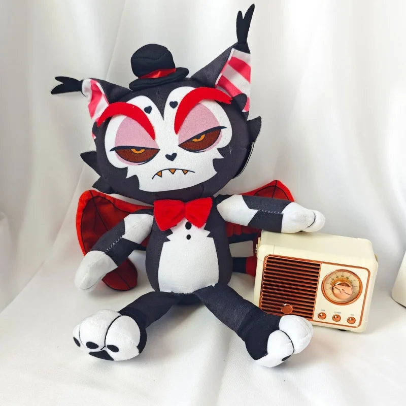 

Hazbined Hotels Alastor Anime Stuffed Animal Plush Toy Funny Cute Figure for Birthday Christmas Gifts Collectible Movies & TV