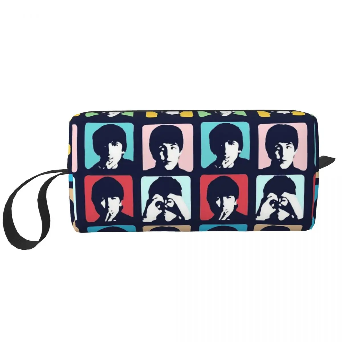 Die Beatle Make-up Tasche Reise Kosmetik tasche für Männer Frauen Kultur beutel Dopp Kit