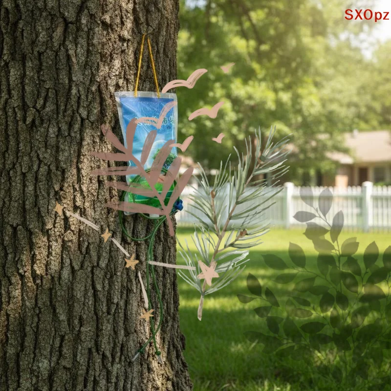 1 Set Garden Big Tree Transplant Infusion Bag 1000ml Tree Nutrition Infusion Bag Fertilizer Accessories Treatment Tool