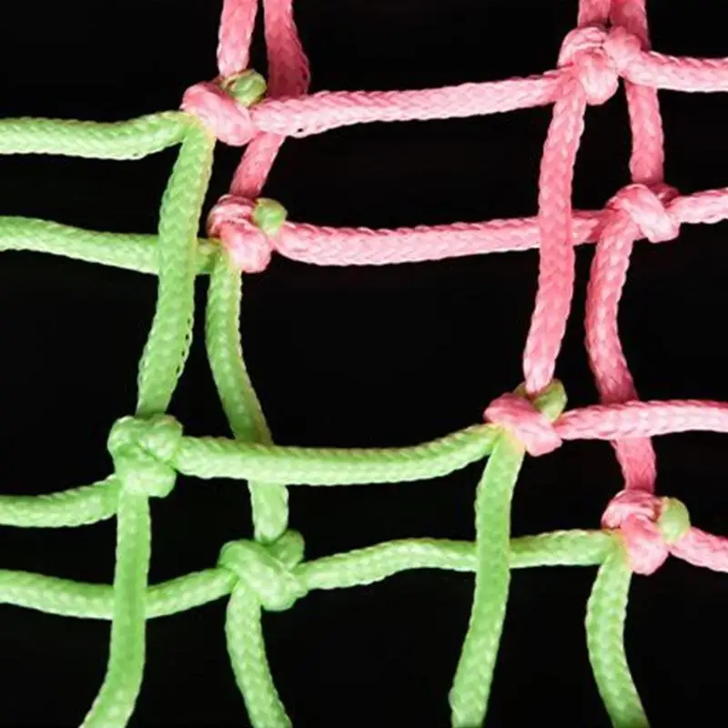 652F Braided Basketball Hoop Net, Indoor & Outdoor Sports Part All Weather Basketball Hoop Meshes Net Replacement