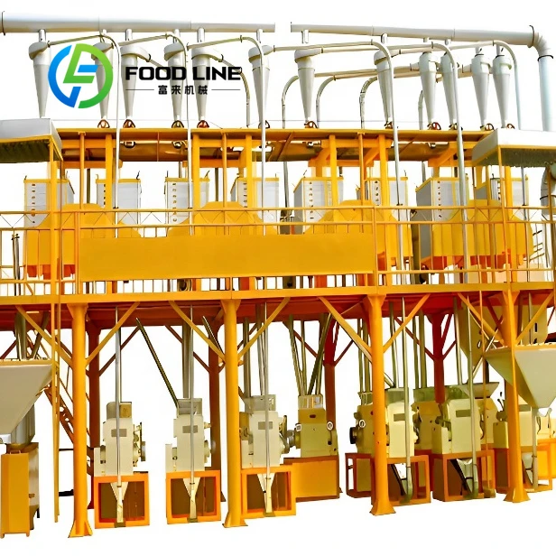 30 Ton Per Day Wheat Flour Milling Machinery Whea Flour Processing Plant With Core Motor Bearing Gear Components Customize
