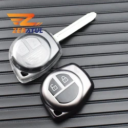 2 przyciski Auto Shell Fob do Suzuki SX4 okno Vitara Amagatarai Swift Grand Liana Soft TPU obudowa pilota z kluczykiem samochodowym pokrowiec akcesoria