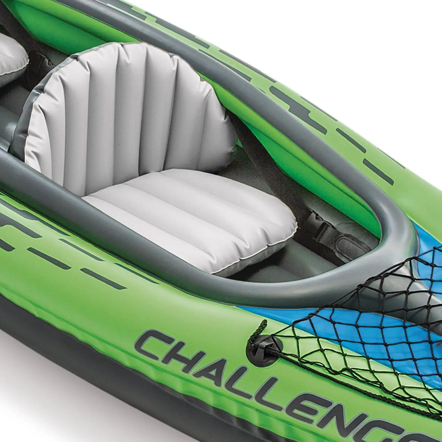 Challenger Inflatable Kayak Series: Includes Deluxe 86in Kayak Paddles and High-Output Pump – SuperStrong PVC – Adjustable Seat