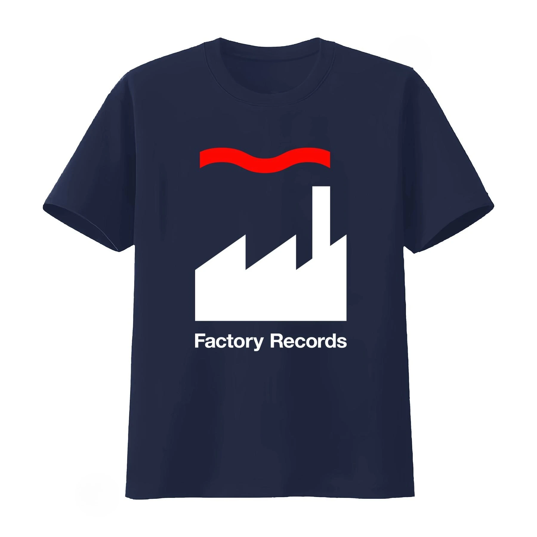Factory Records T Shirt Available in Classic Black White Colors Vintage Men's Clothing Women's Clothing 2026 New Summer T Shirt
